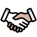 Icon shaking hands